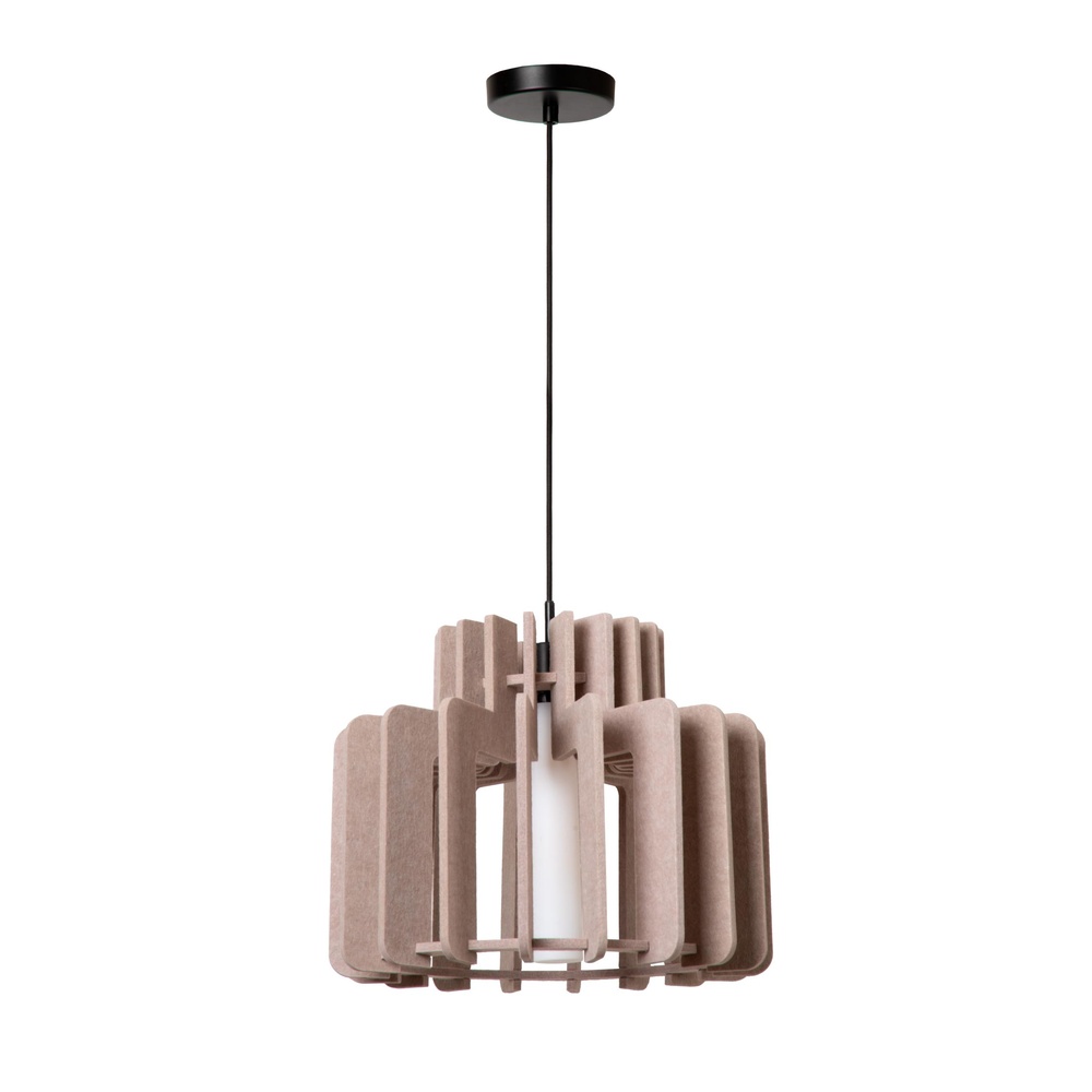 Lucide Design hanglampRollo 40cm zand bruin - 45491/40/41
